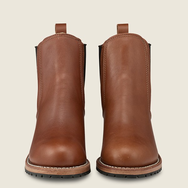 Red Wing Heritage Bot Bayan - Harriet - Heeled Boundary Deri - Kahverengi - 01FTEUYLM